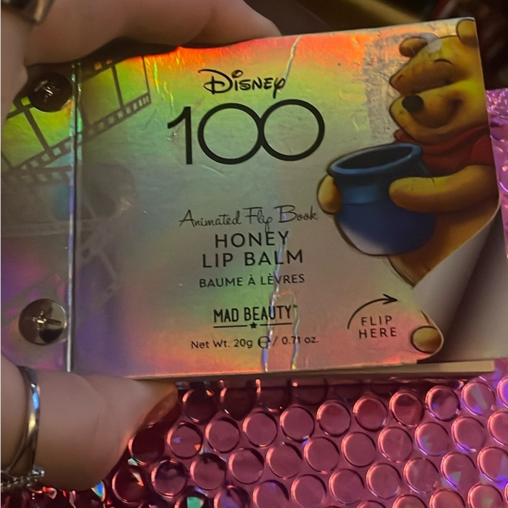Disney 100 Honey Lip Balm Flip Book